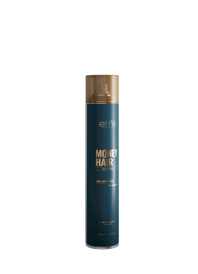 Лак для волос экстрасильной фиксации с УФ-фильтром MONEY HAIR l’art ETREmore image