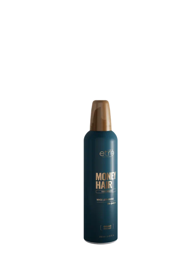 Мусс для волос сильной фиксации с УФ-фильтром MONEY HAIR l’art ETRE Professionalmore image